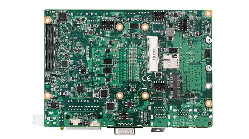 3.5” Embedded Single Board Computer Intel<sup>®</sup> Mobile i7 w/ MIOe Expansion, iAMT, Rich I/O
